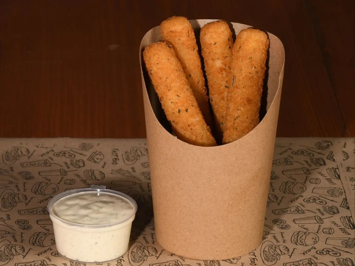 أصابع الموزريلا