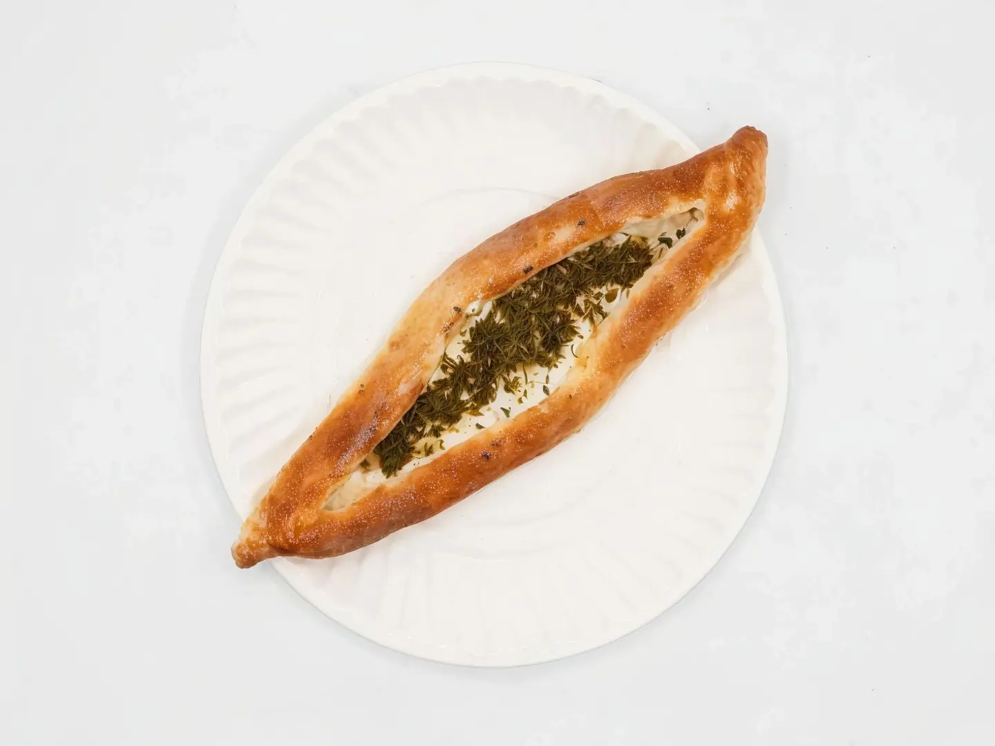 فطيرة لبنه زعتر