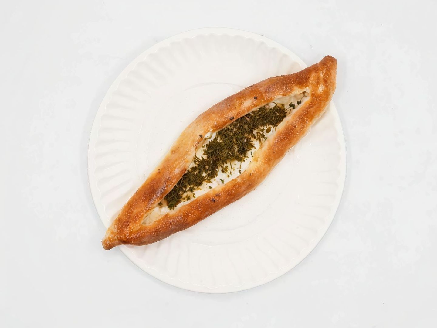 فطيرة لبنه زعتر
