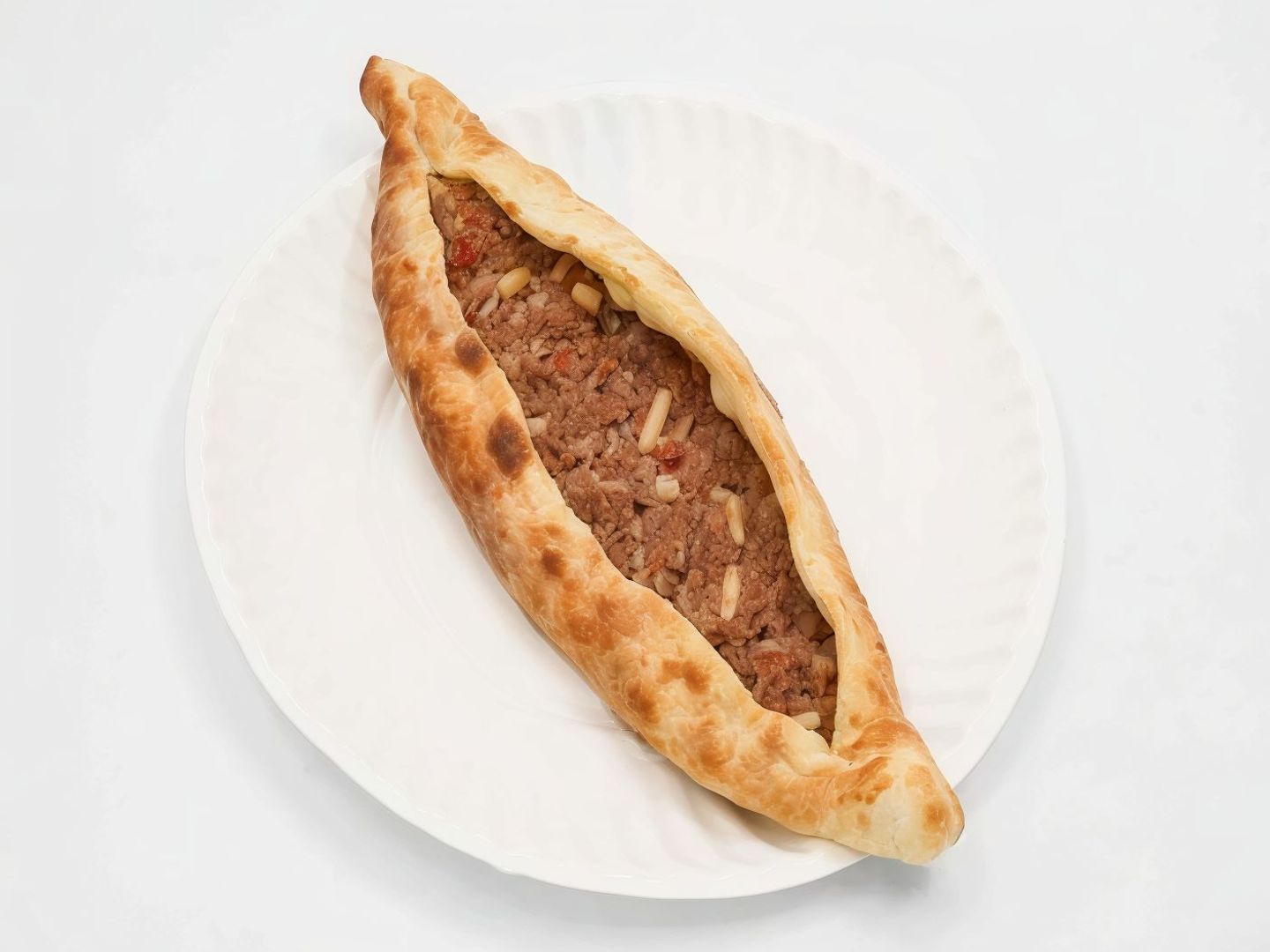 فطيرة لحم ساده