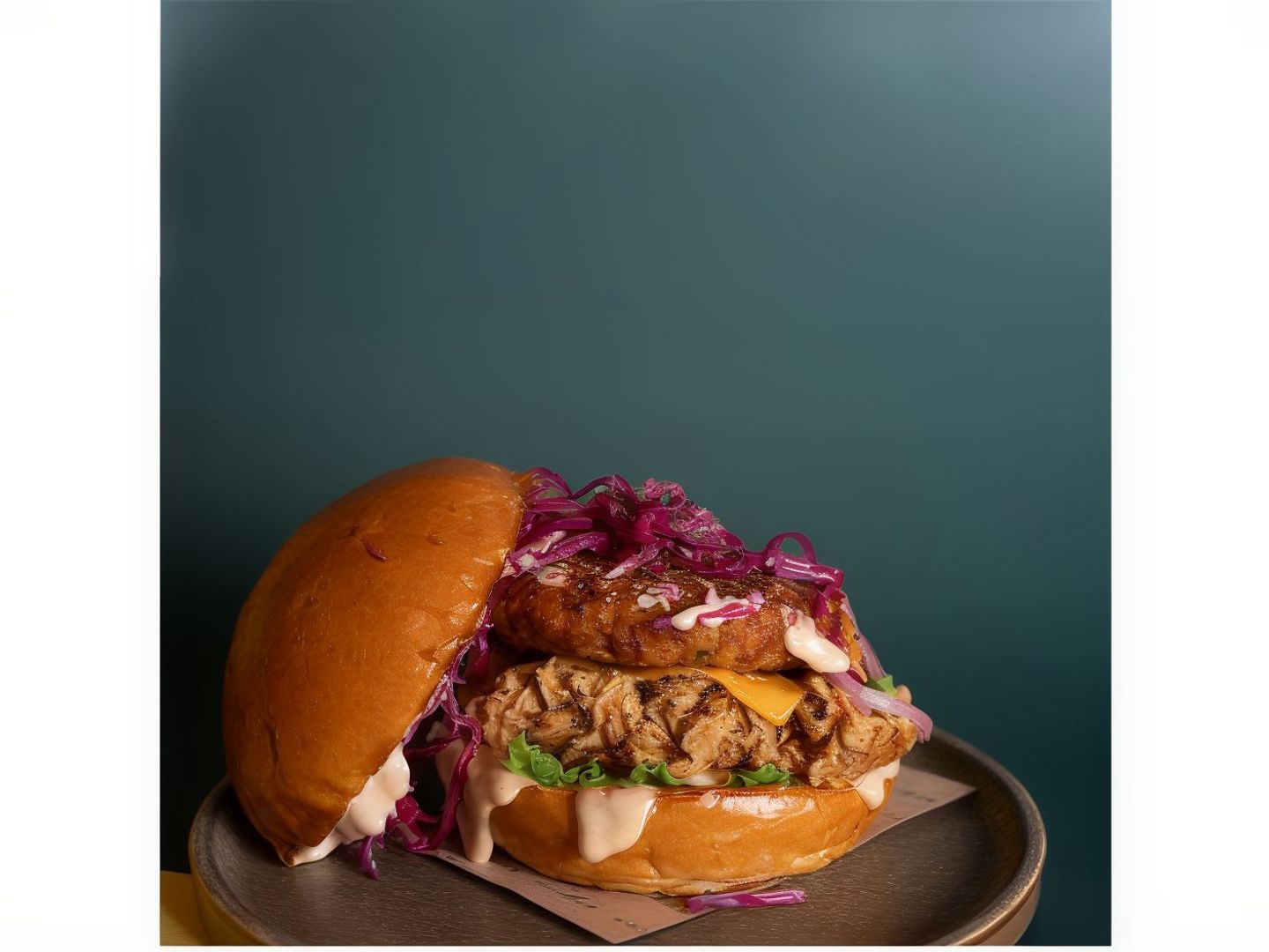 Chicken Crispy Potato Burger