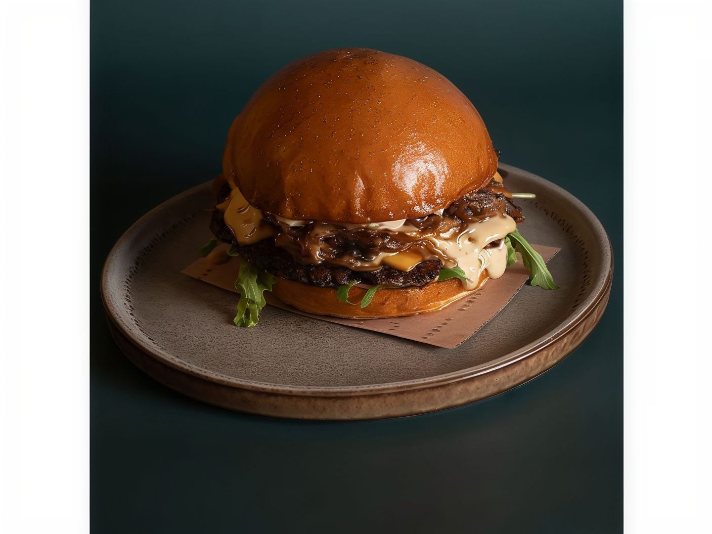 Caramelized Burger