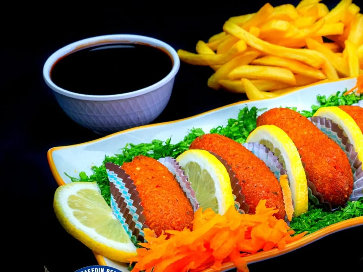 Shami Kibbeh Plate