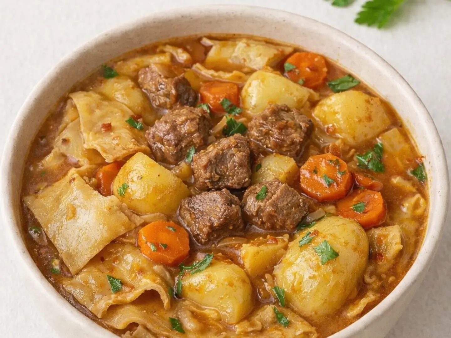 مرقوقة لحم صغير