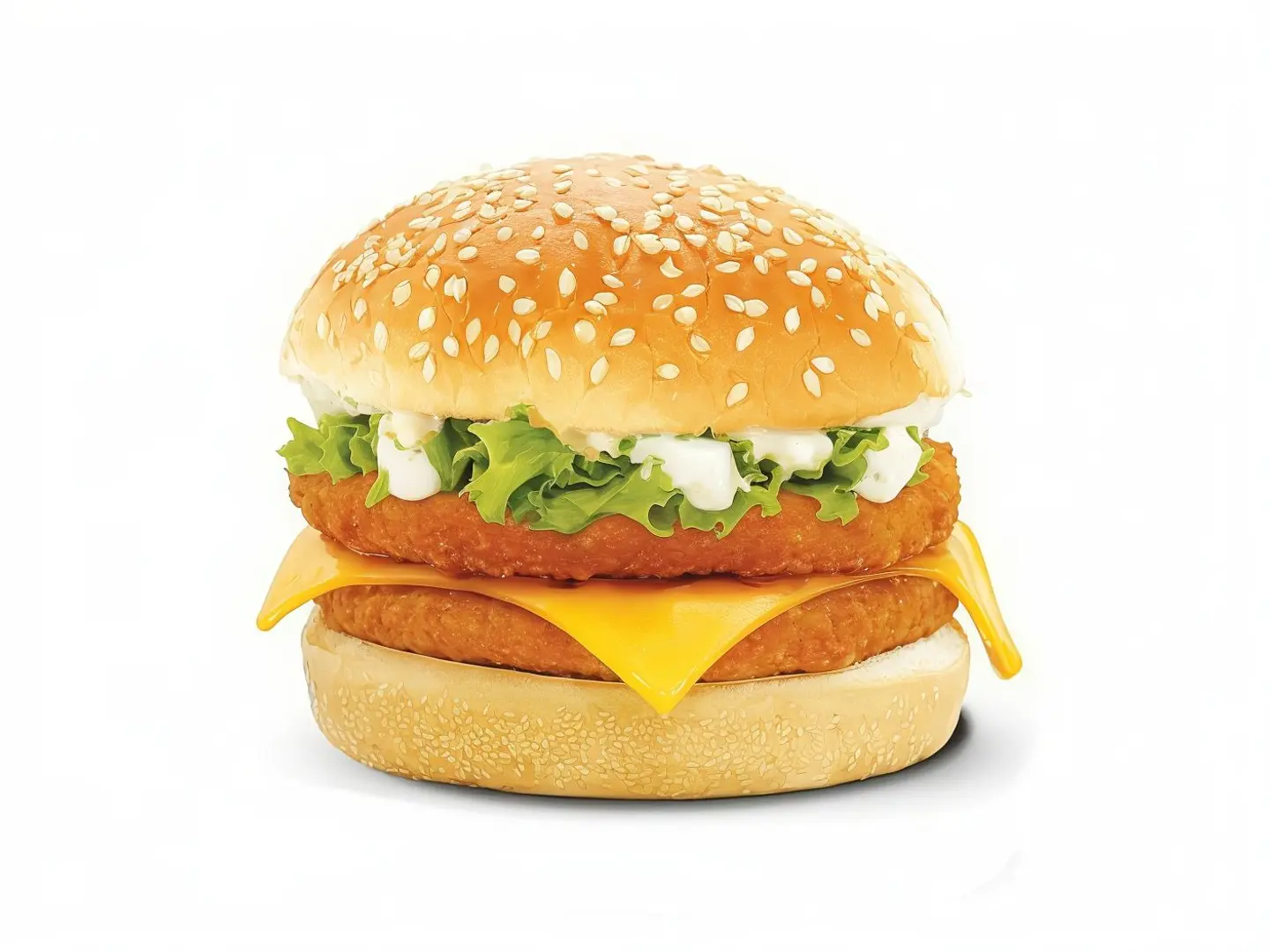 Double Chicken Burger