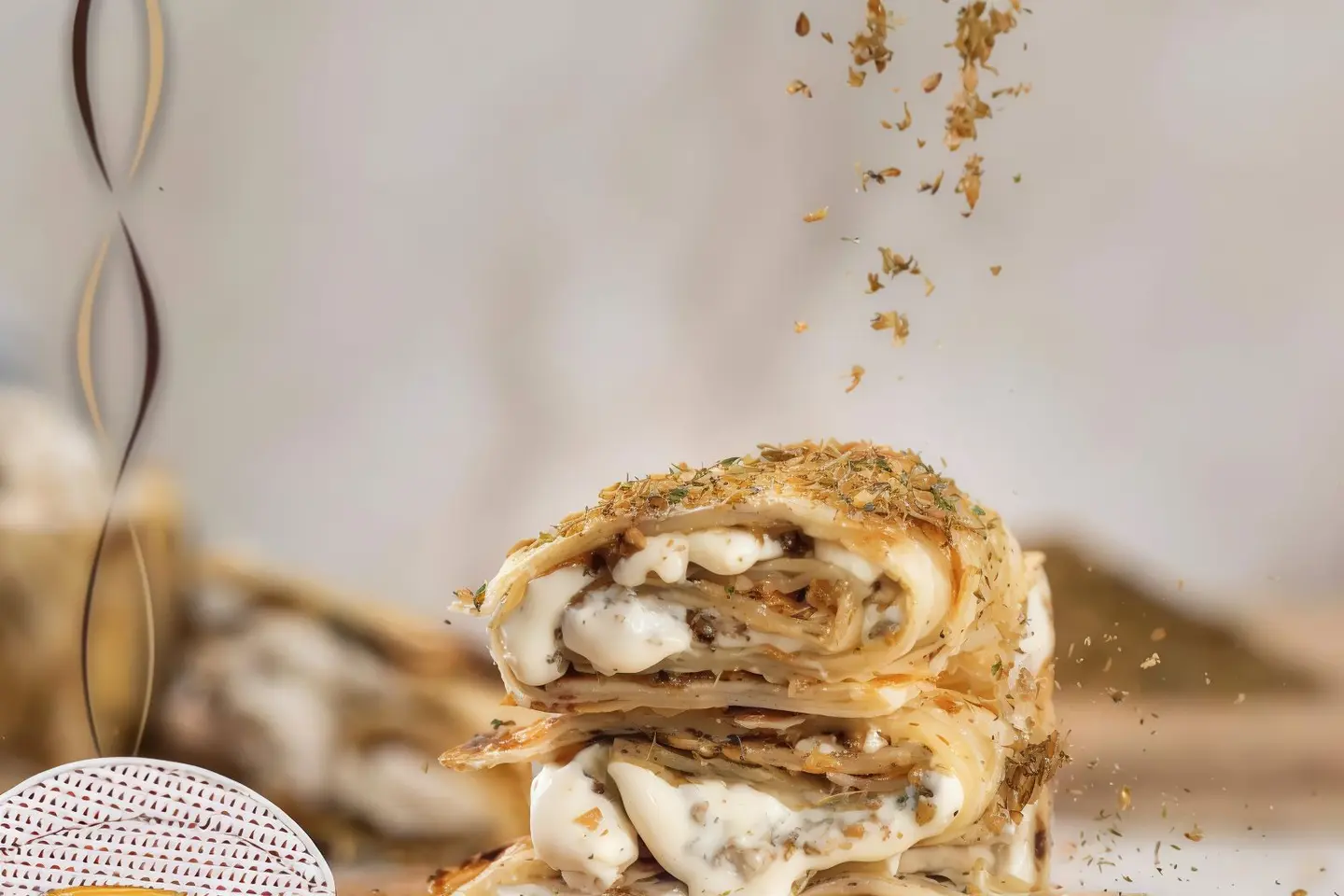 Halloum Cheese With Thyme