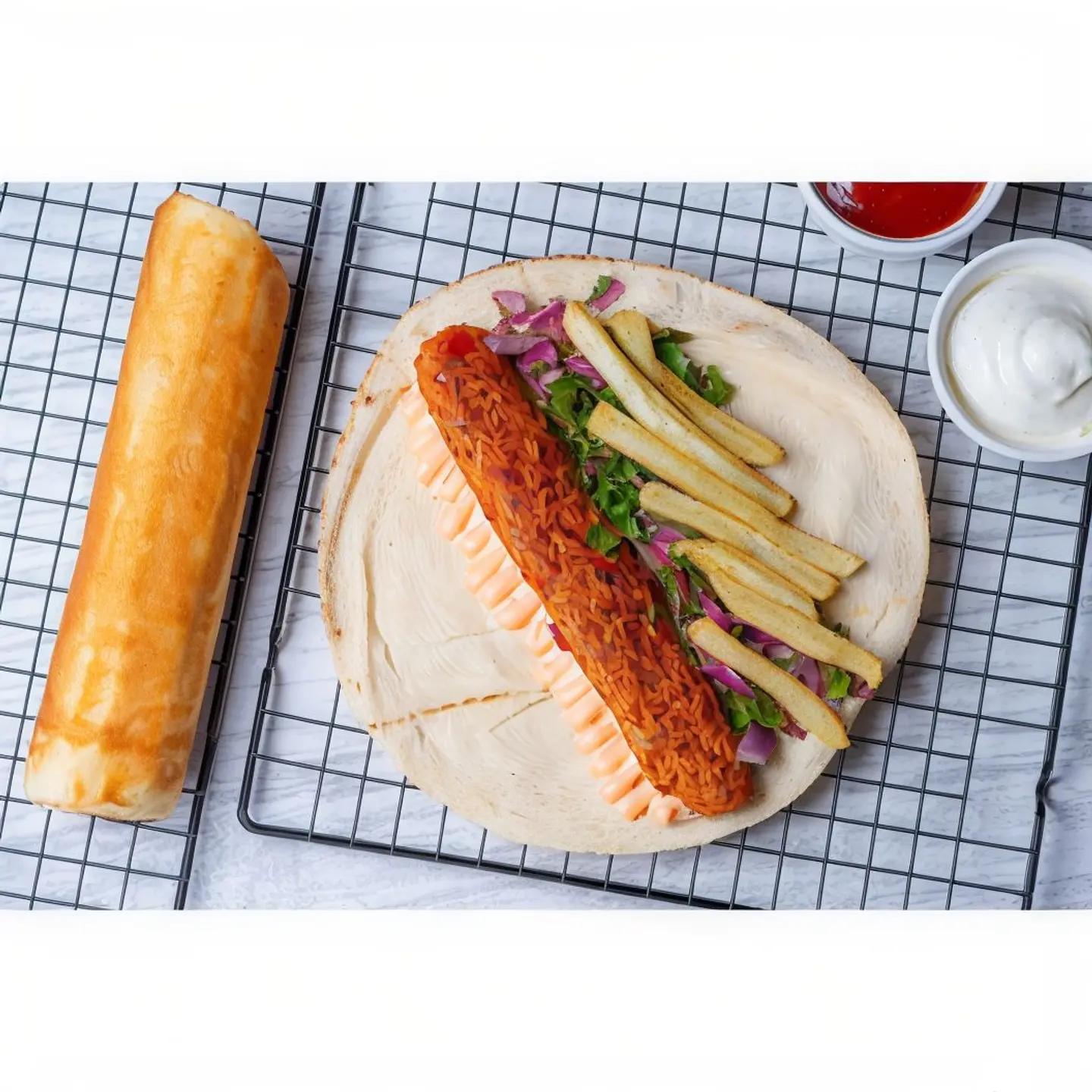 Chicken Kebab Sandwich