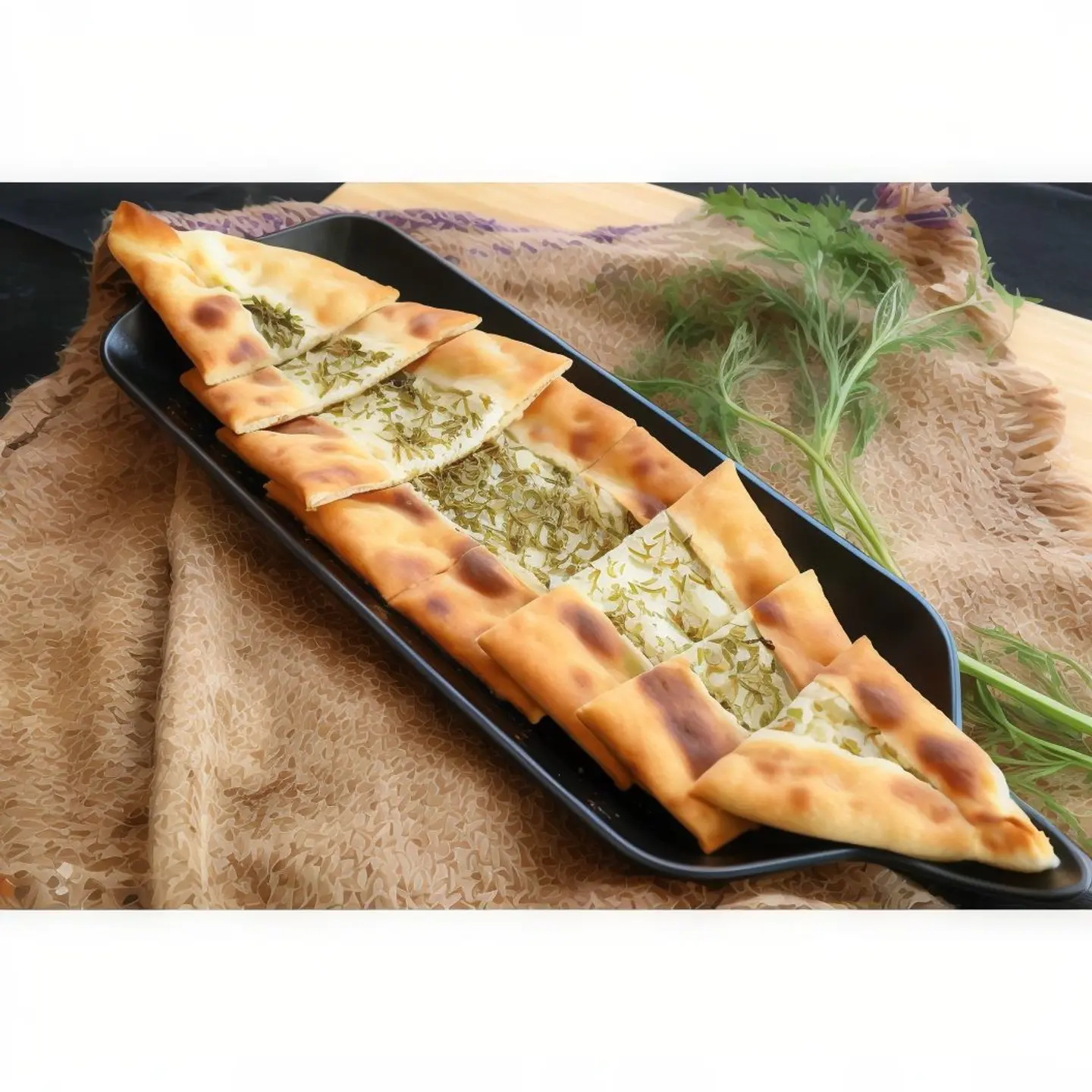 Thyme Labneh Pie