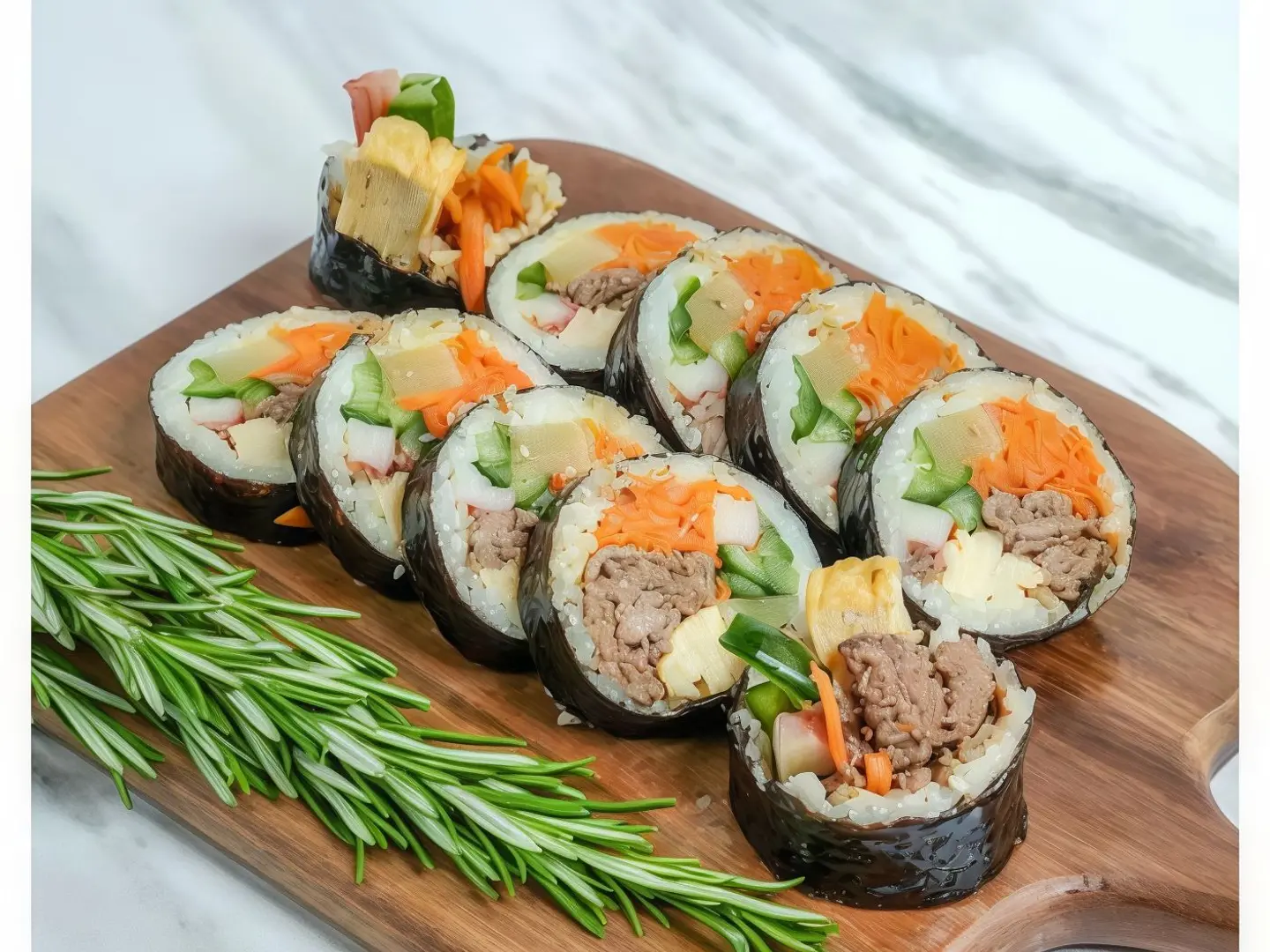 Beef Kimbap 10pcs