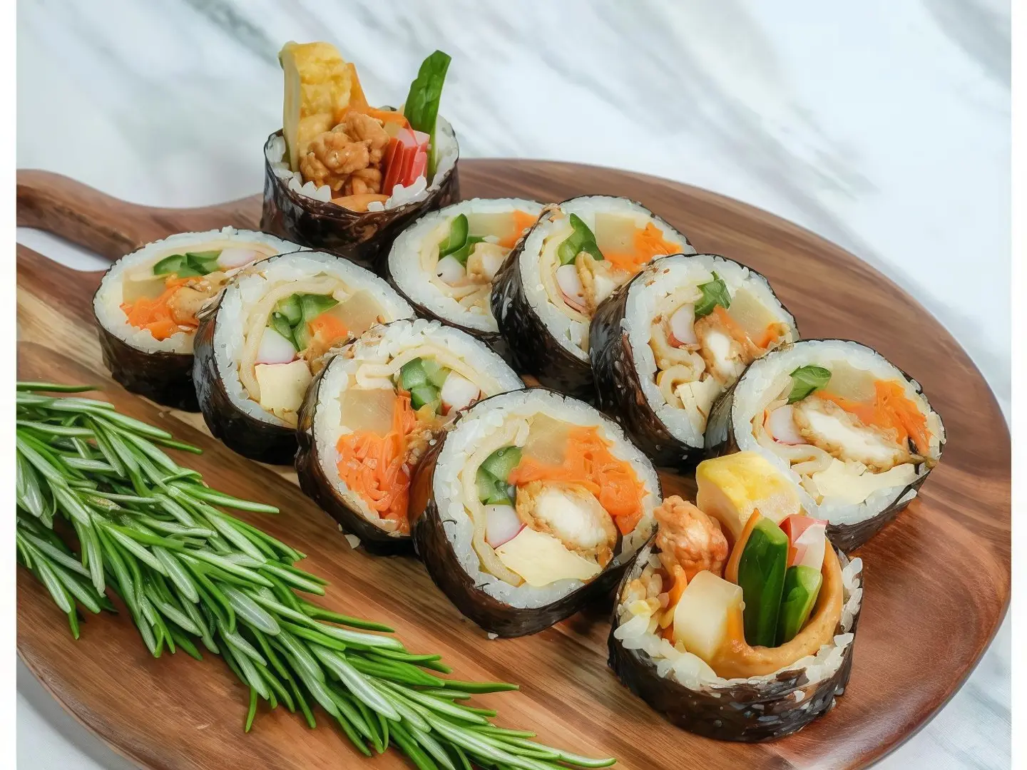 Chicken Kimbap 10pcs