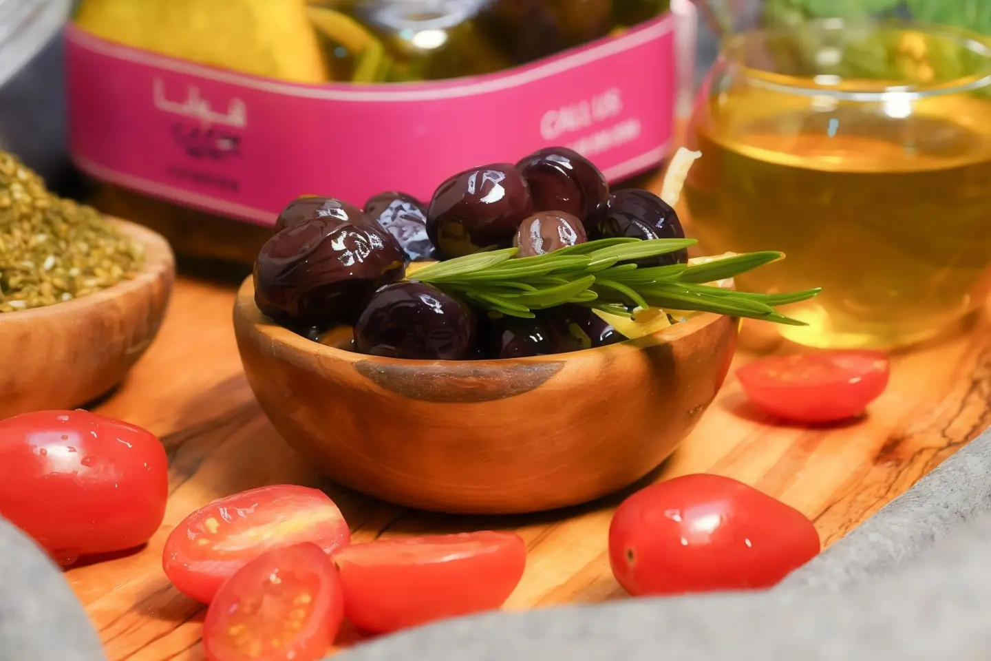 Rosemary Black Olives