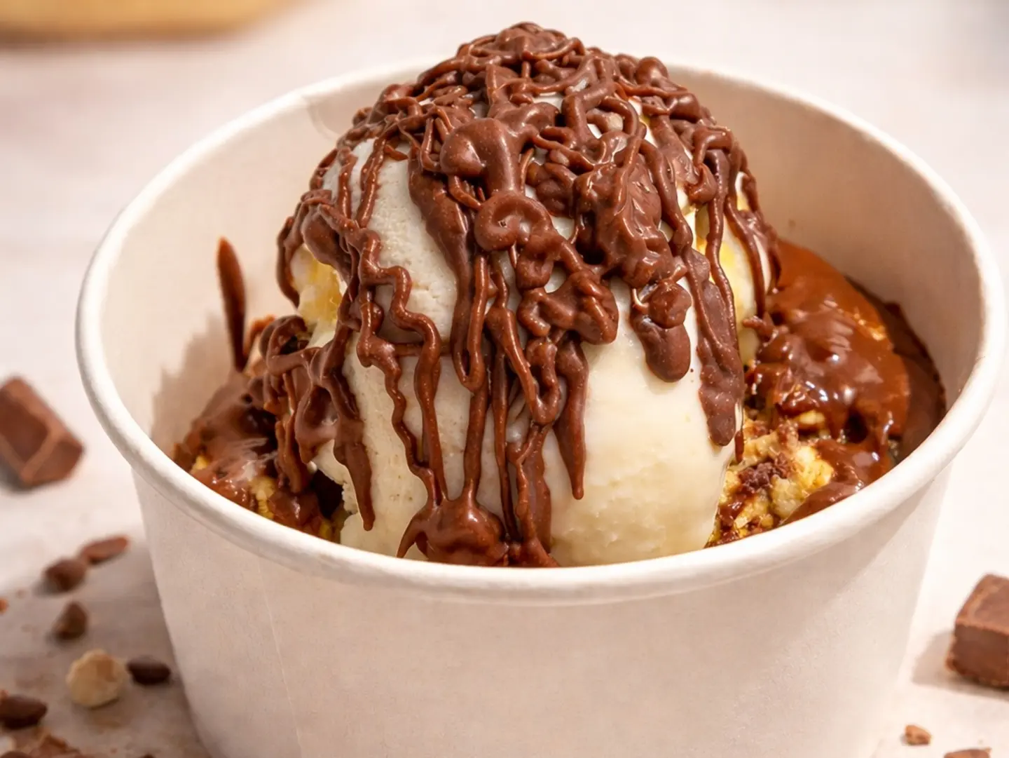 Ice Cream Cookie Pudding