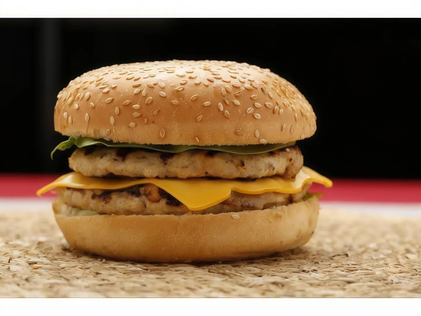 Double Chicken Burger