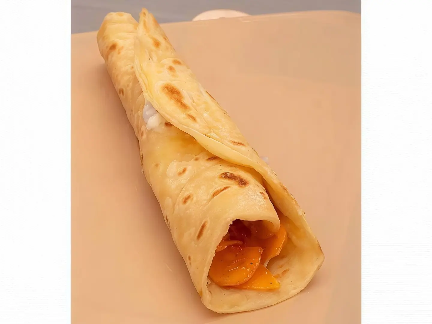 Egg With Cheese And Potato Chapati