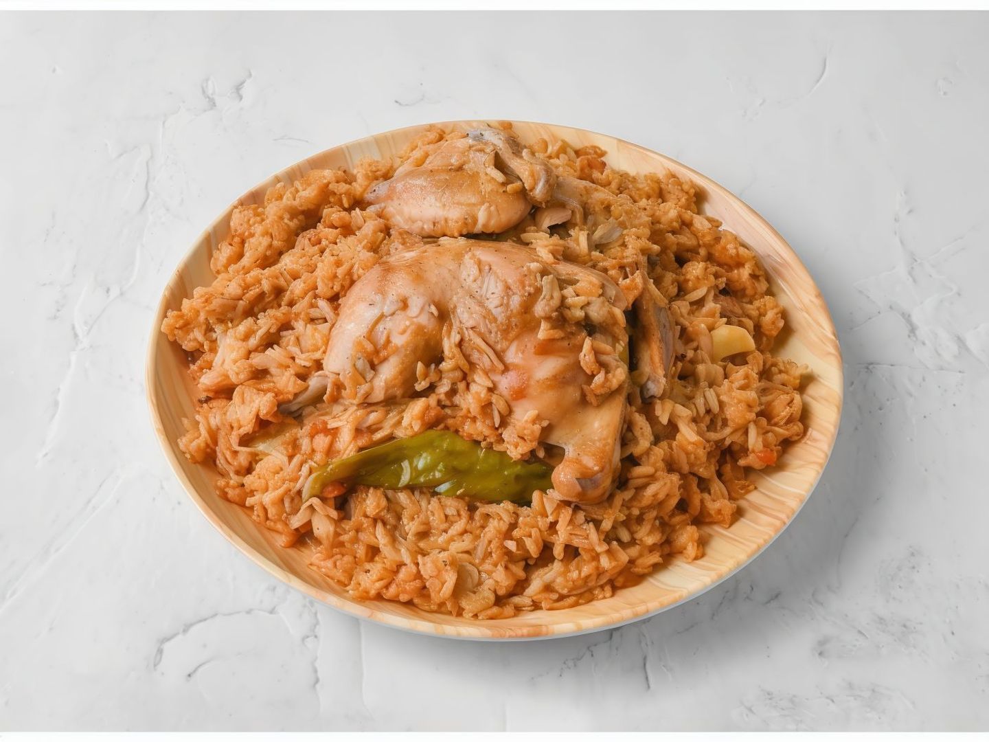 نص حبة دجاج