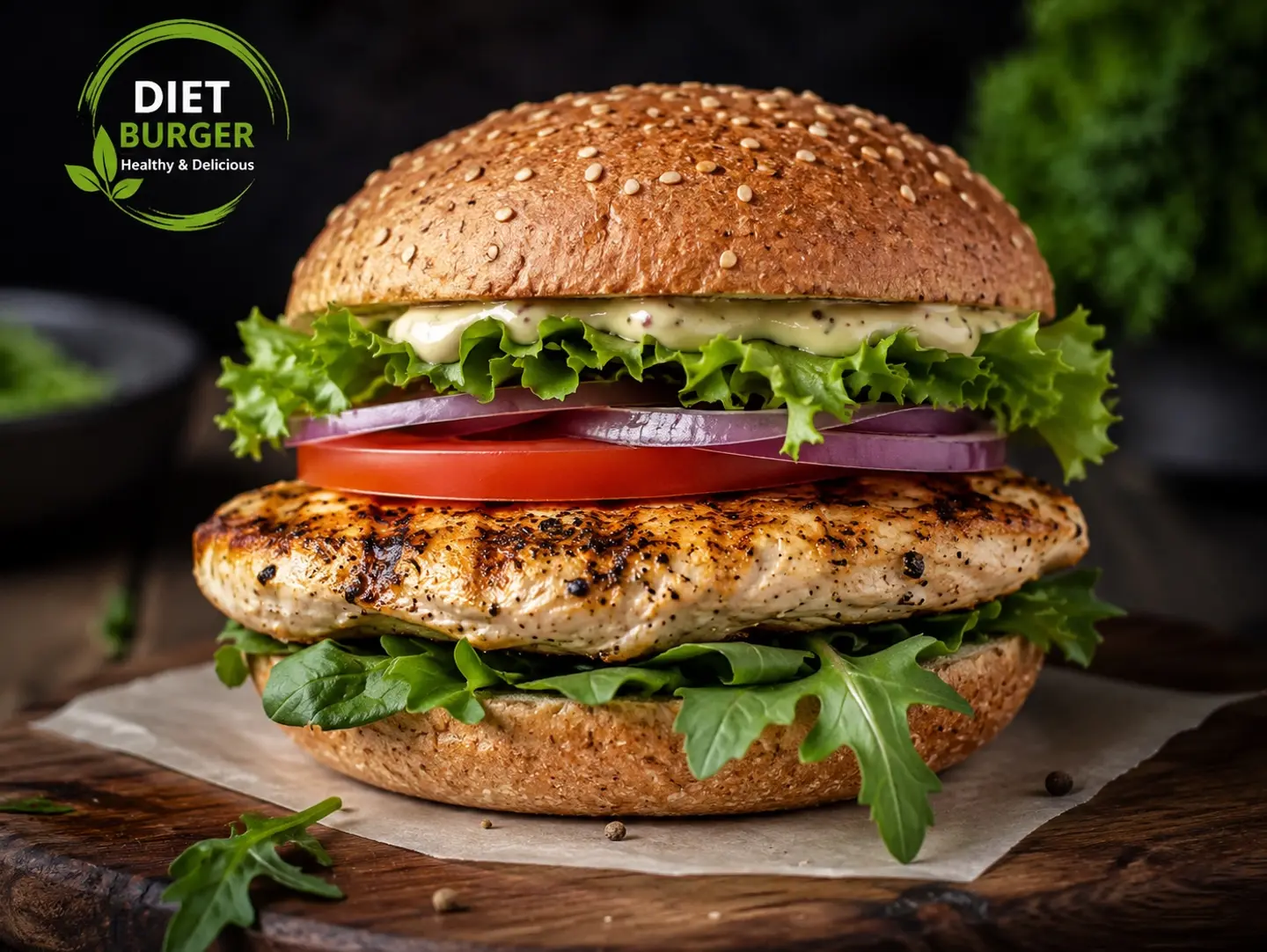 Diet Burger Beef - Meal