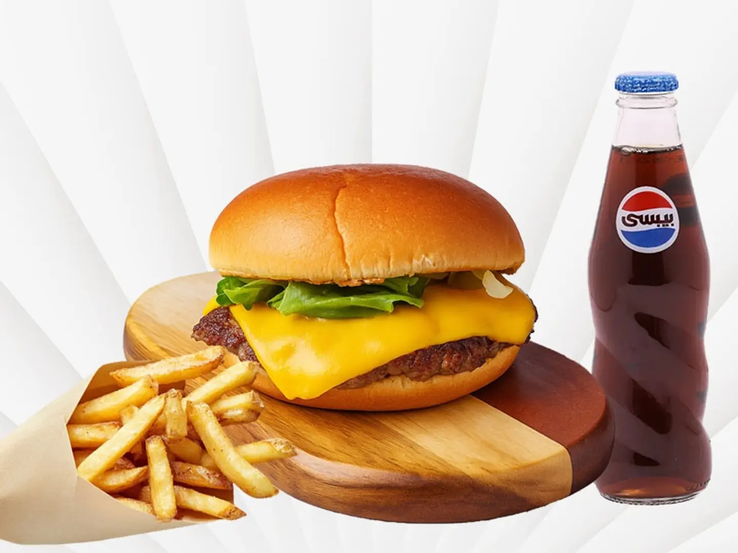 Beef Burger Meal