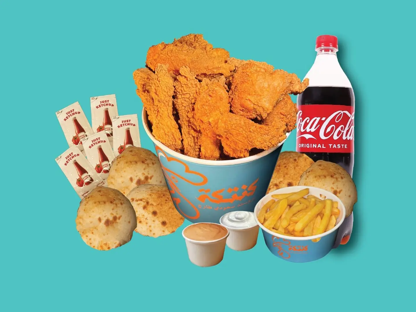 وجبة 18 قطعة ميكس بروستد وستربس