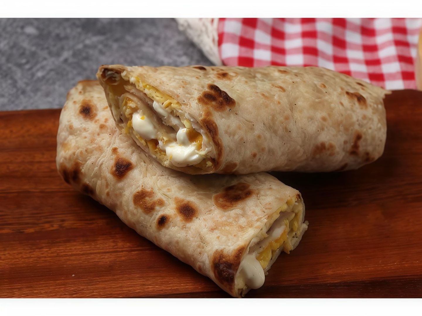 Egg And Cheese Chapati