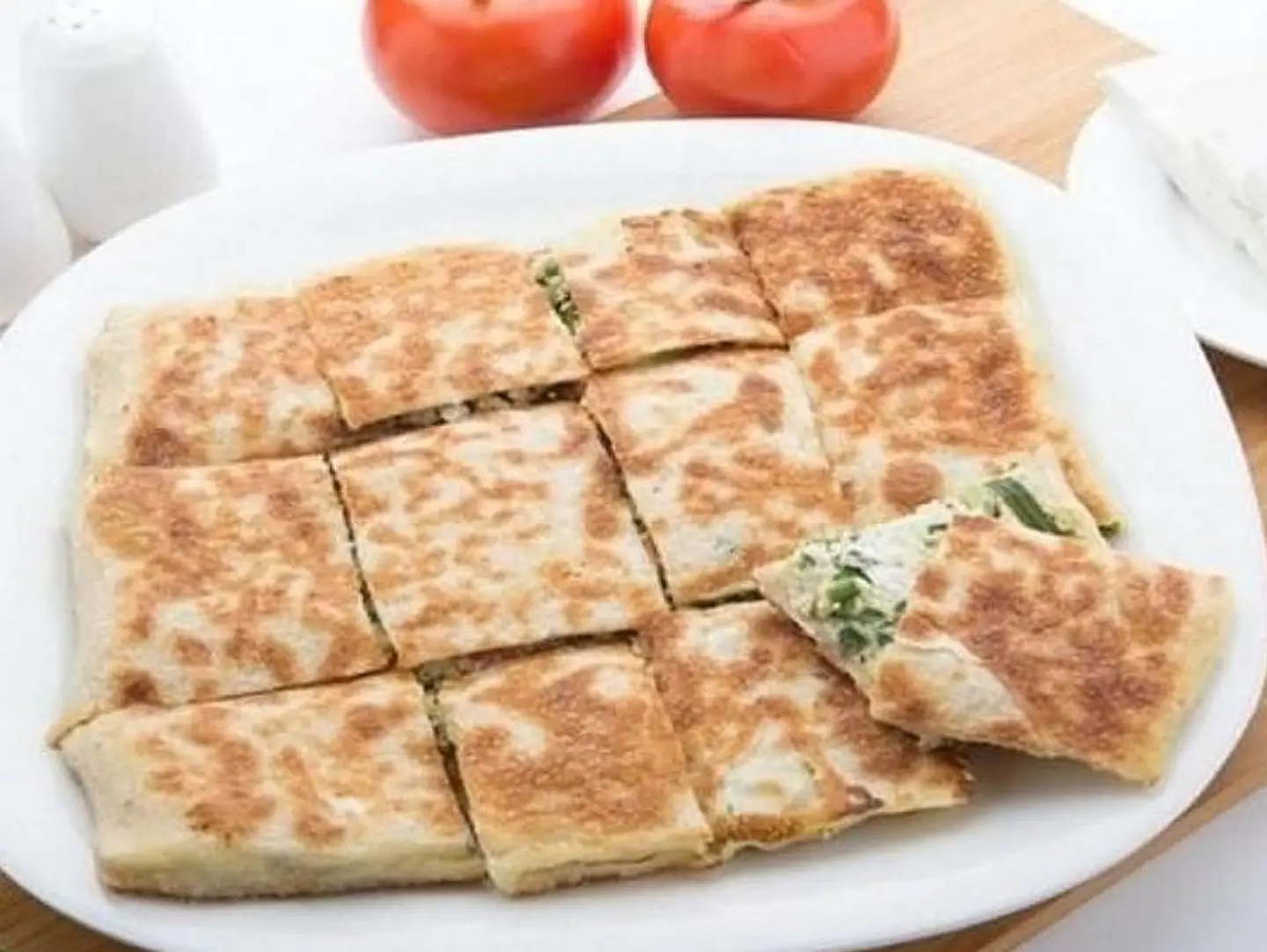 Two Cheeses Meat Mutabbaq With Fresh Meat