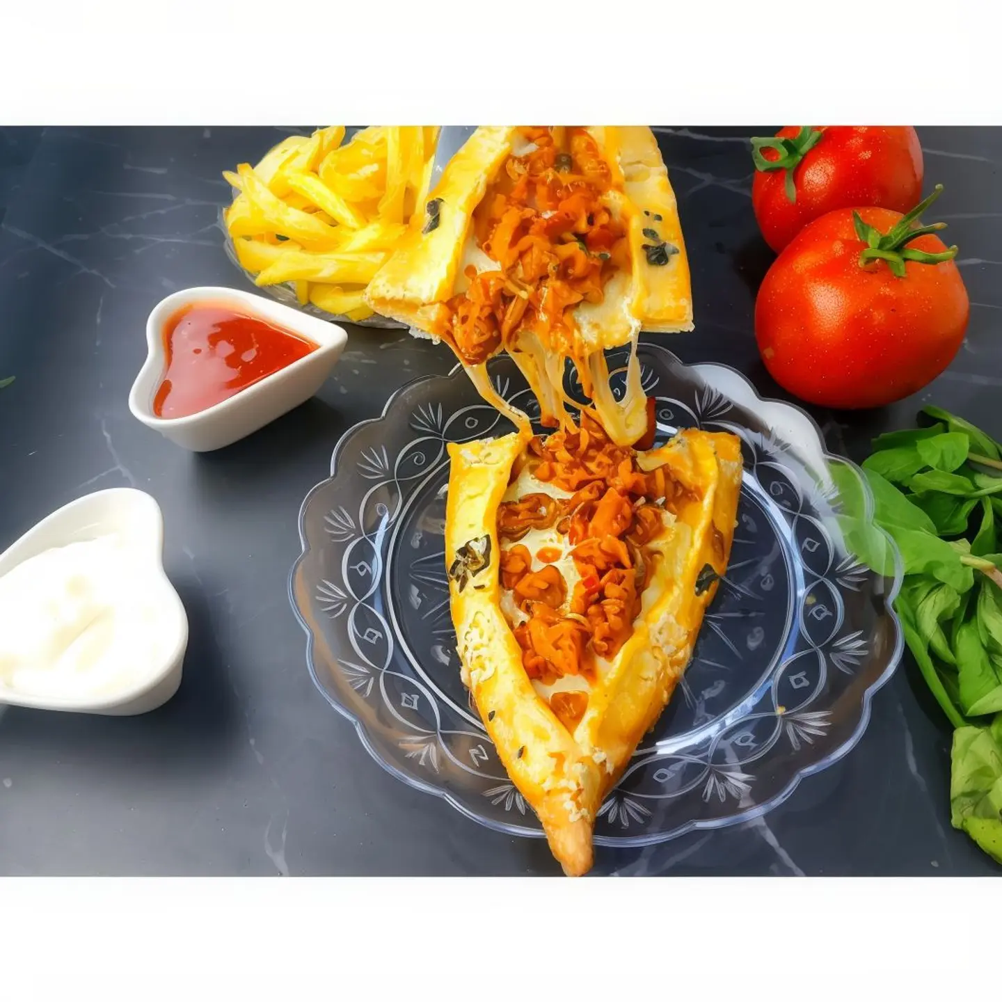 Mix Chicken Cheese Pie