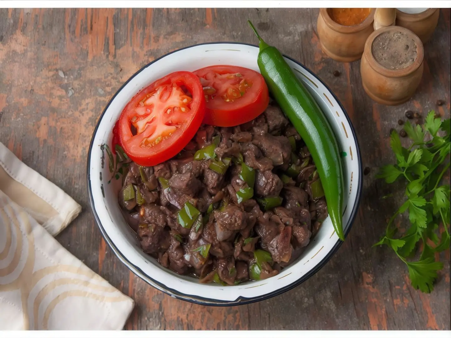 كبدة اسكندارني - عادي