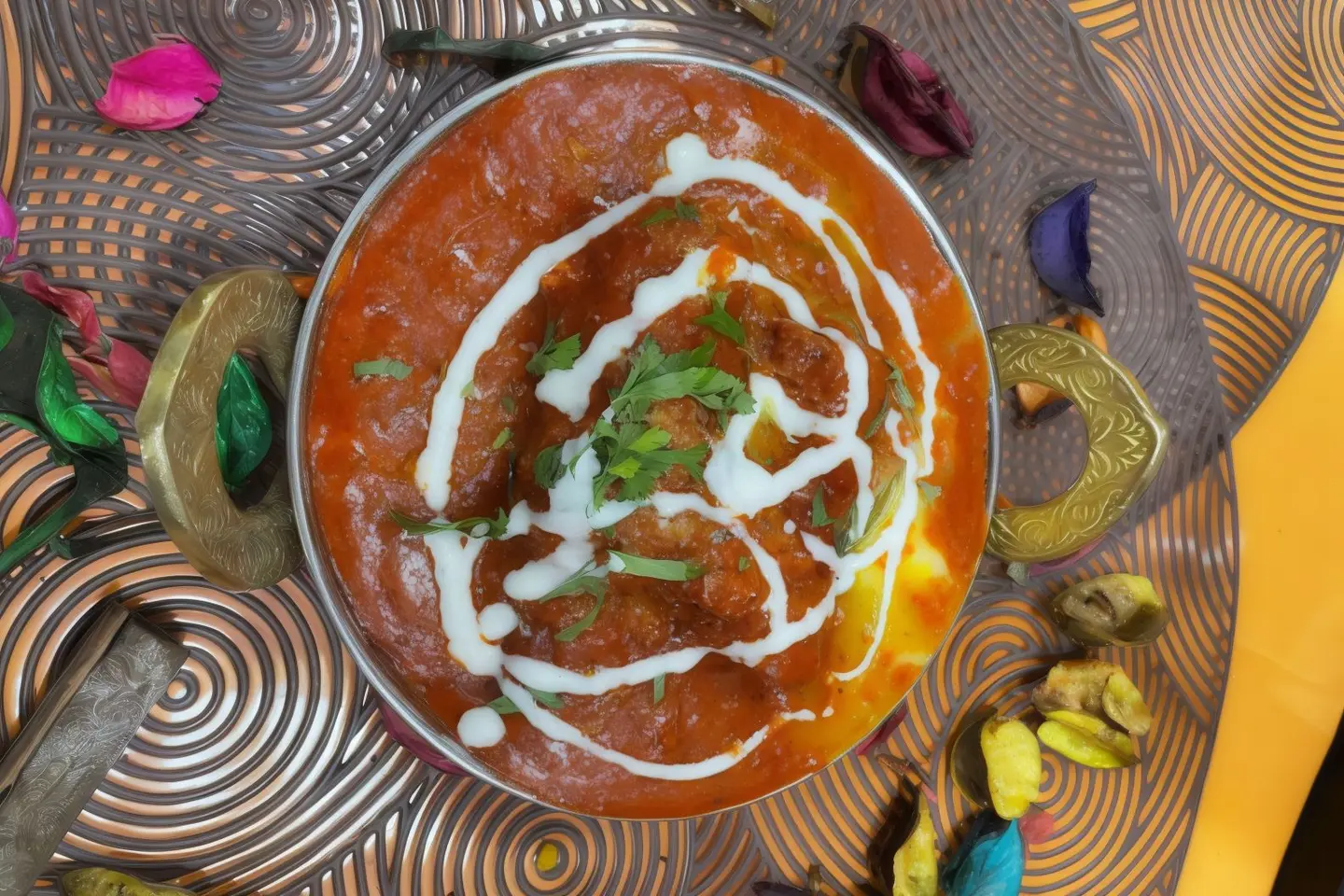 لحم سيخ مالاي زبدة مسالا