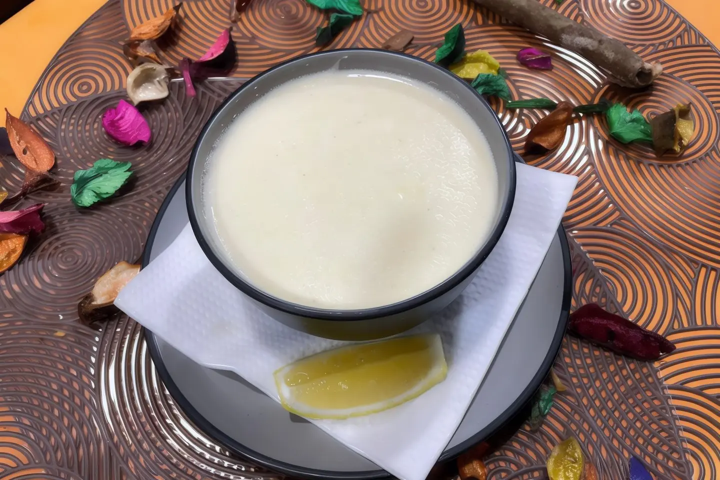 شوربة كريمة الدجاج