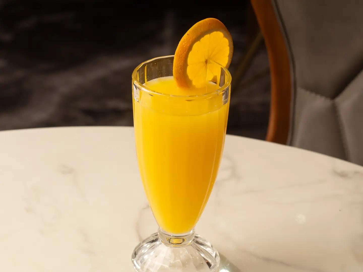 عصير برتقال صغير