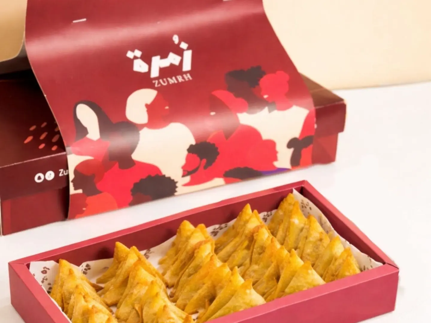 مشكل سمبوسة لحم واجبان حاره 30 حبة