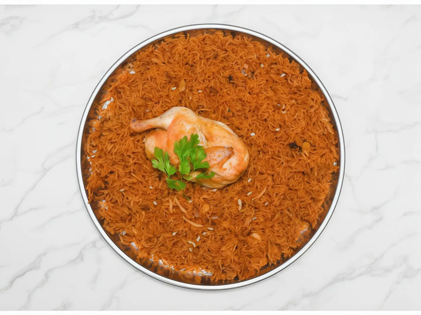 Half Saudi Kabsa Chicken
