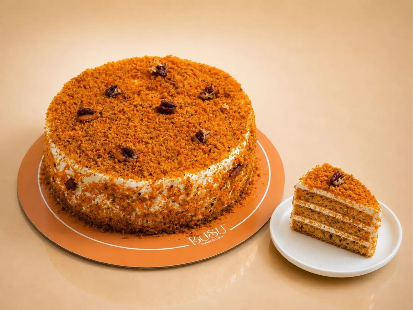 Carrot And Pecan Cake