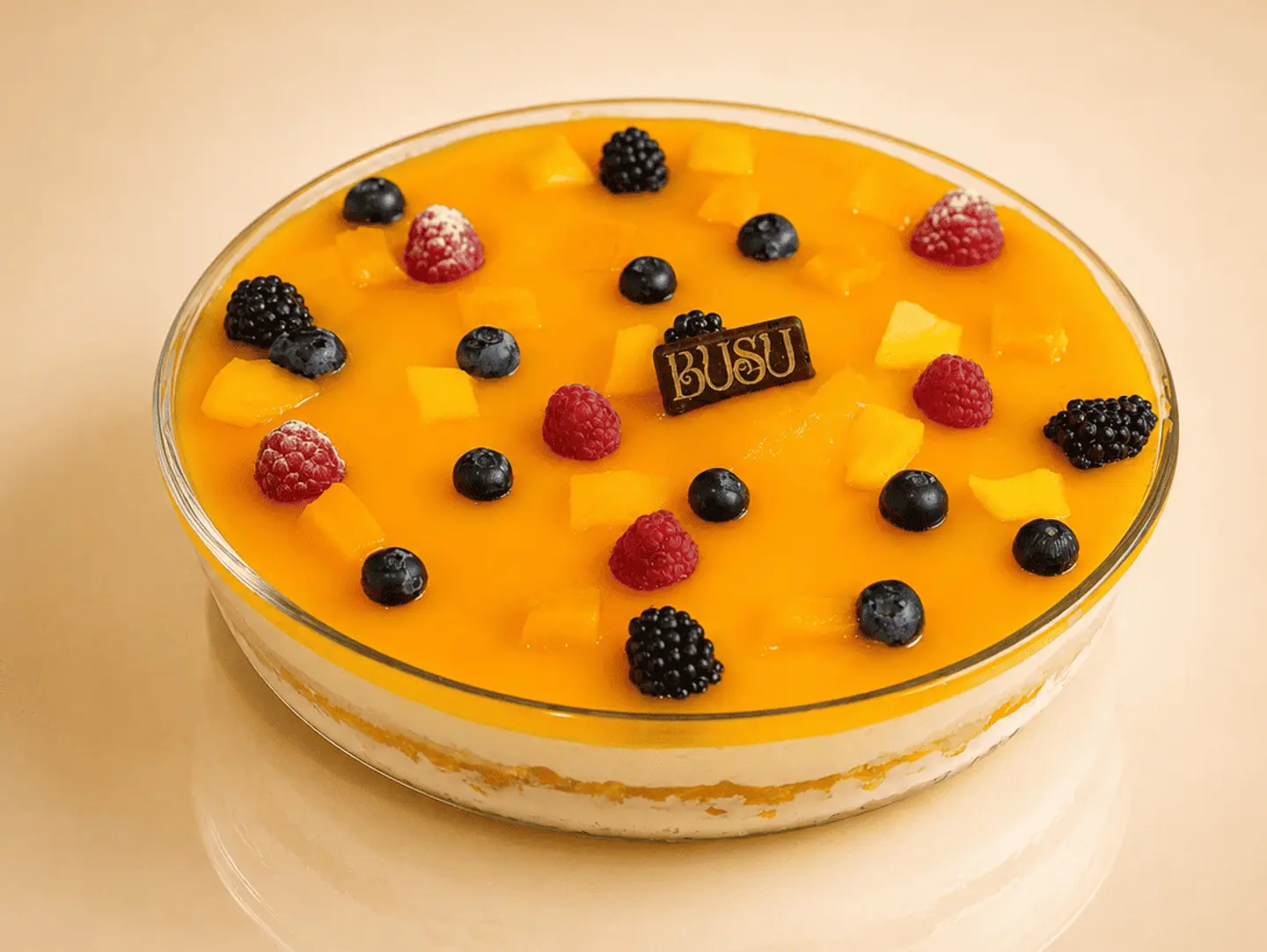 Mango Trifle Tray