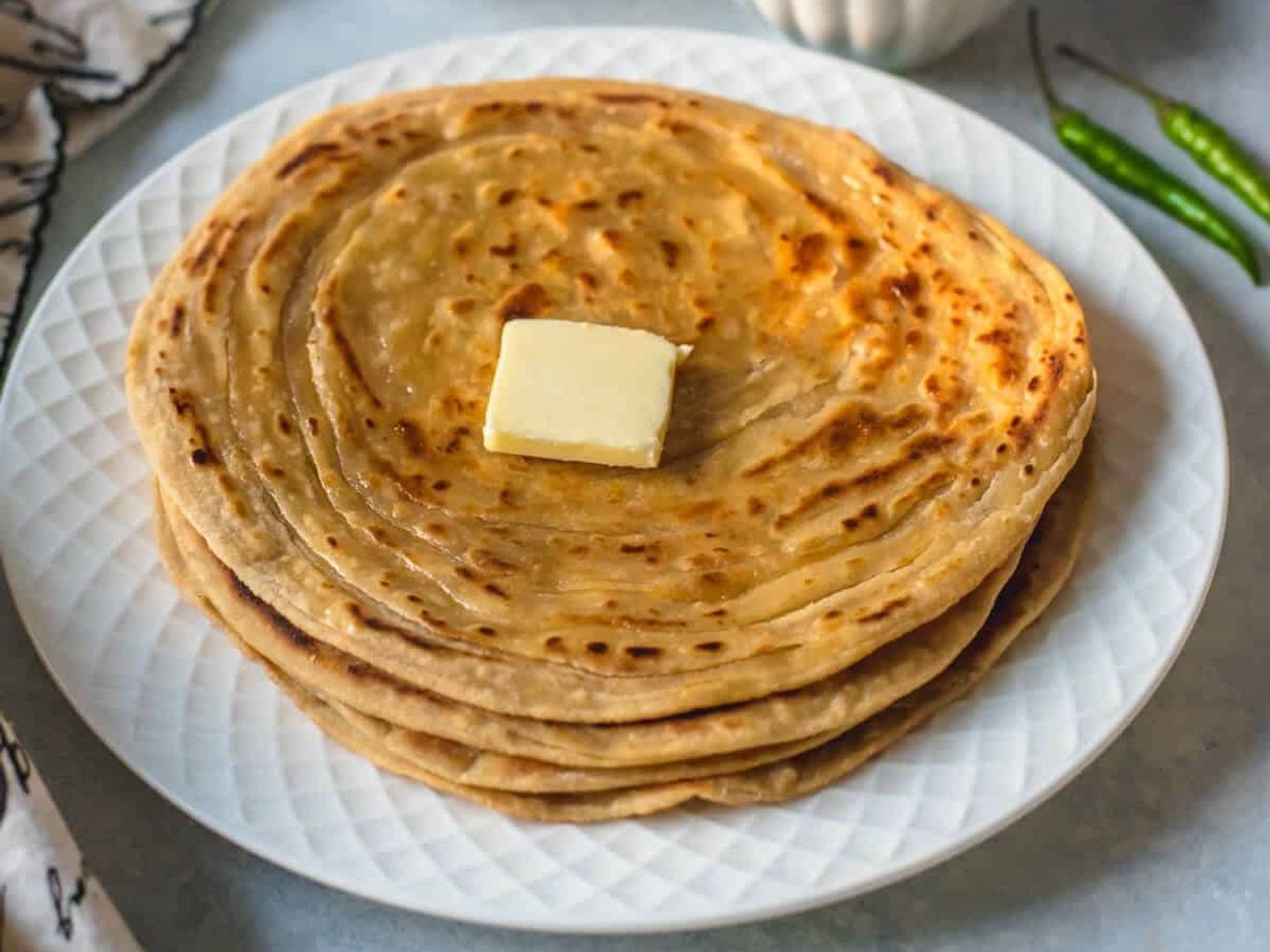 Punjabi Lacha Paratha