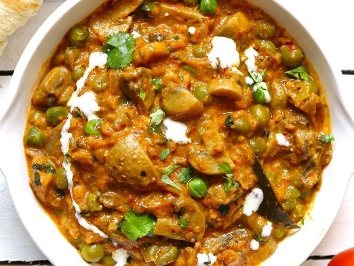 Mashroom Matar