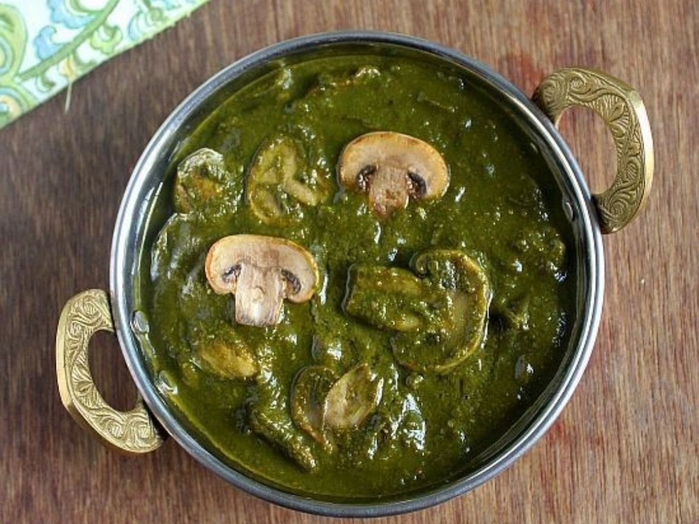 Mashroom Palak