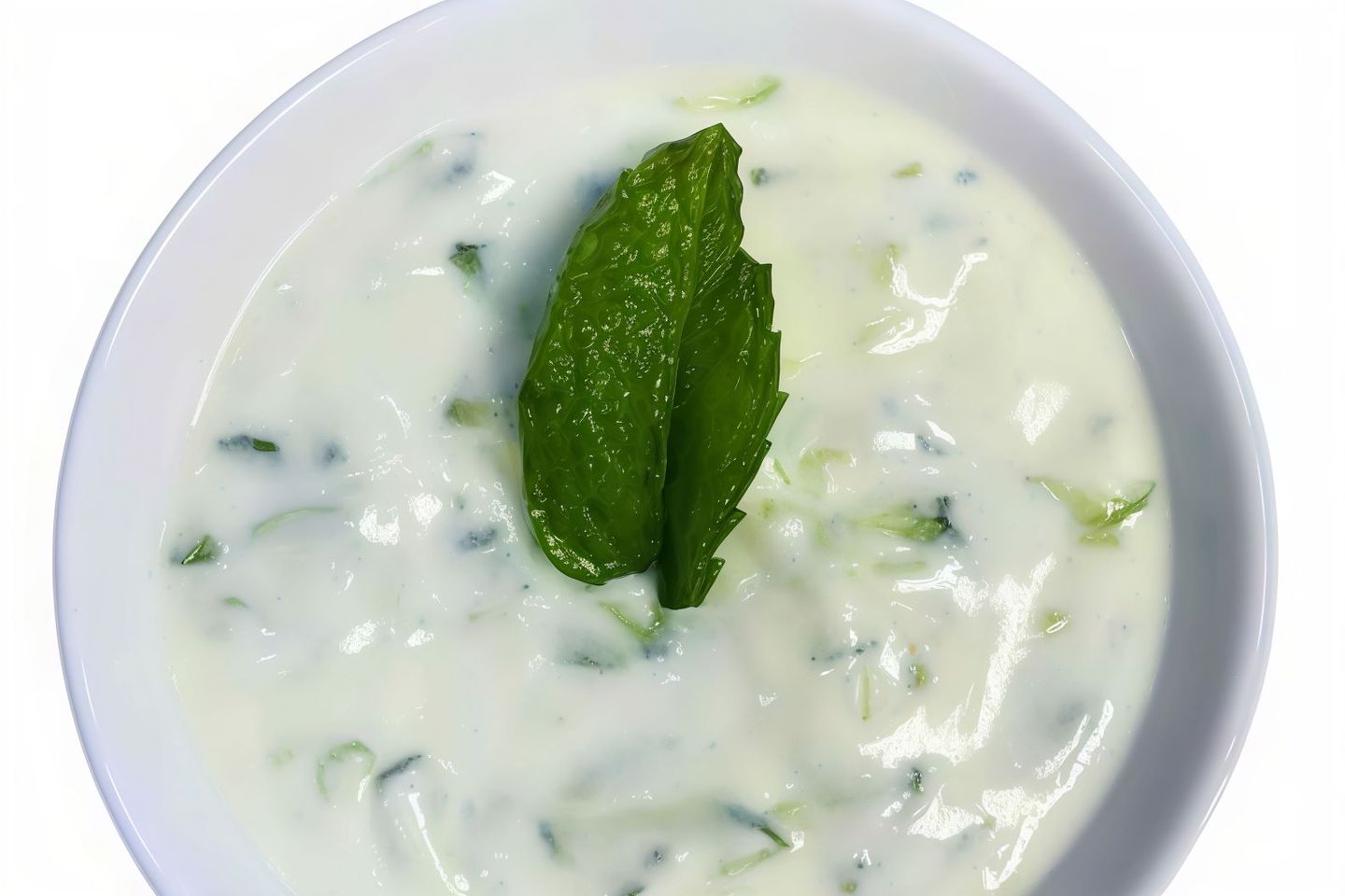 سلطة زبادي بالخيار