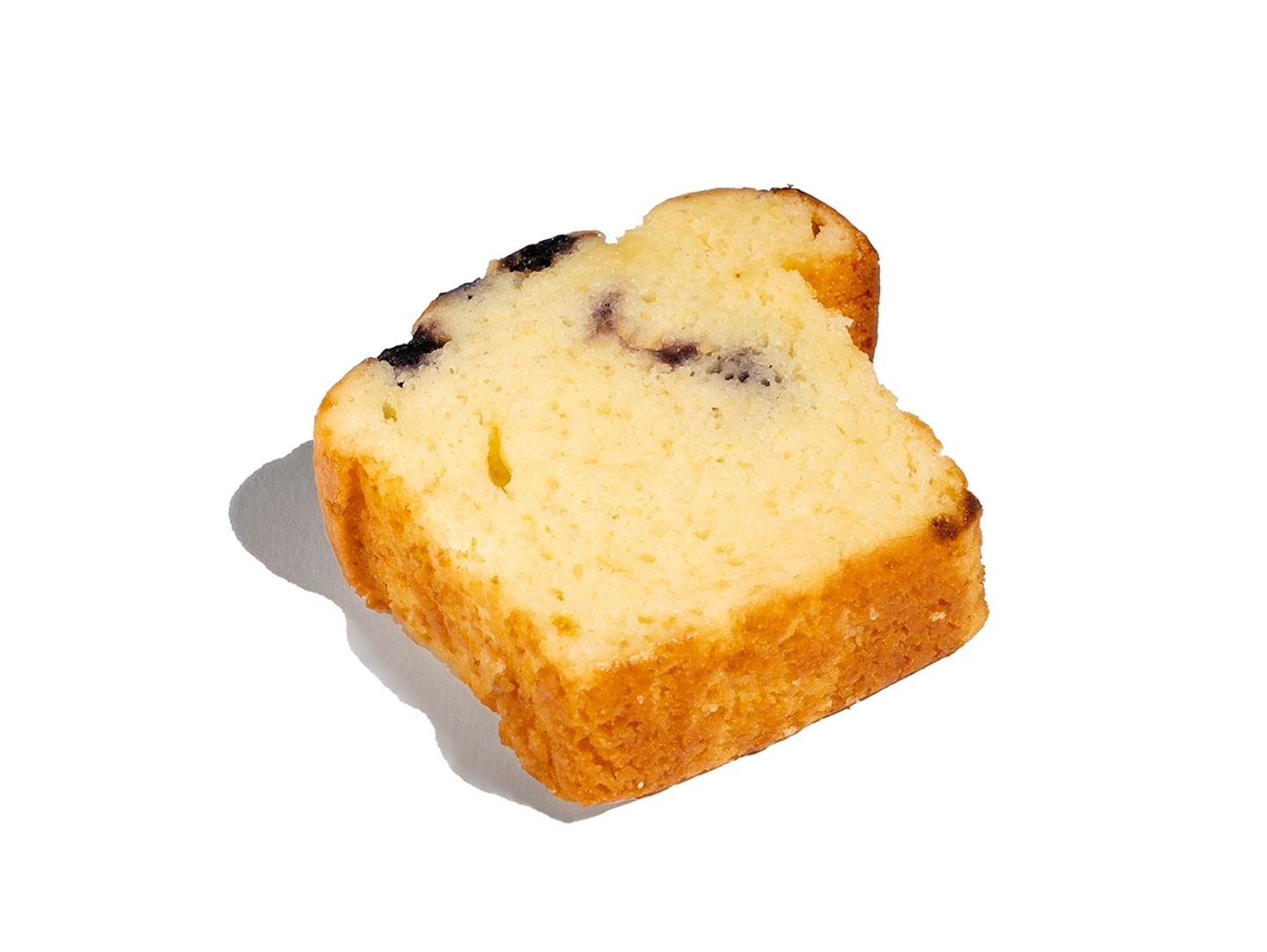 كيكة ليمون مع التوت الازرق