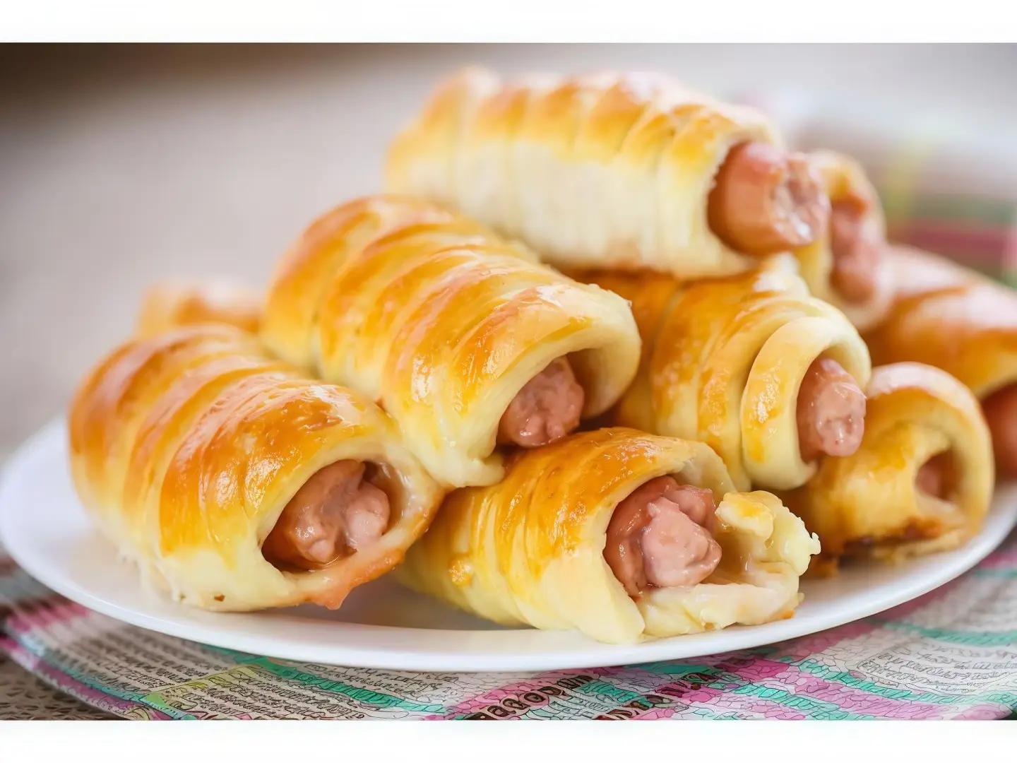 فطيرة نقانق