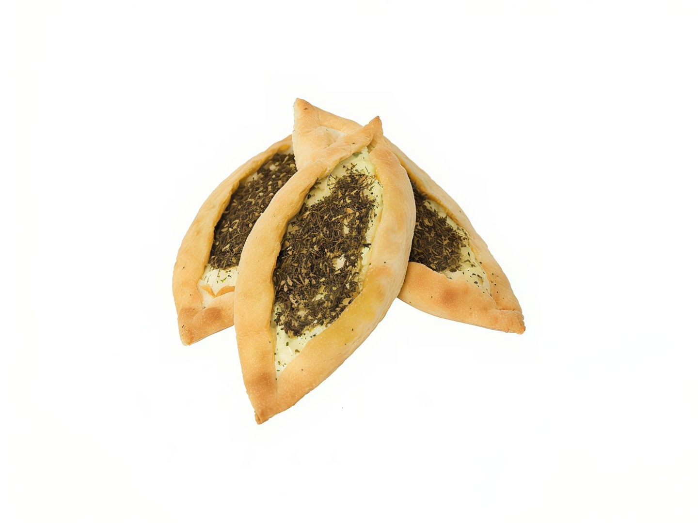 فطيرة لبنة وزعتر