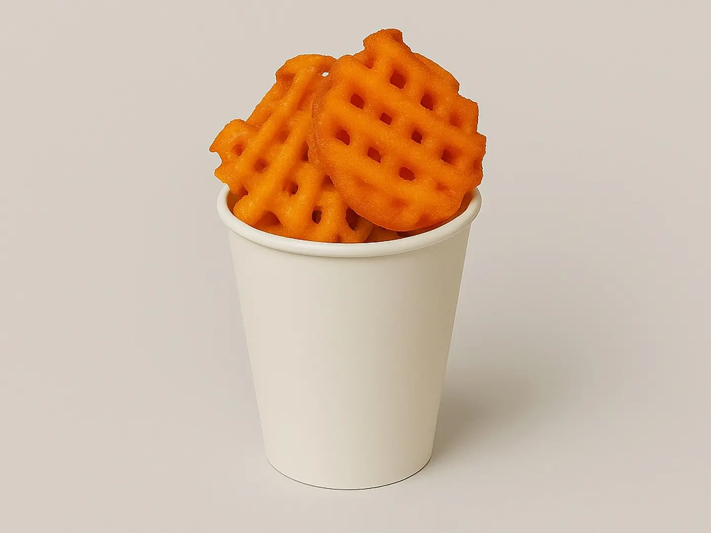 بطاطس كرسبي وافل