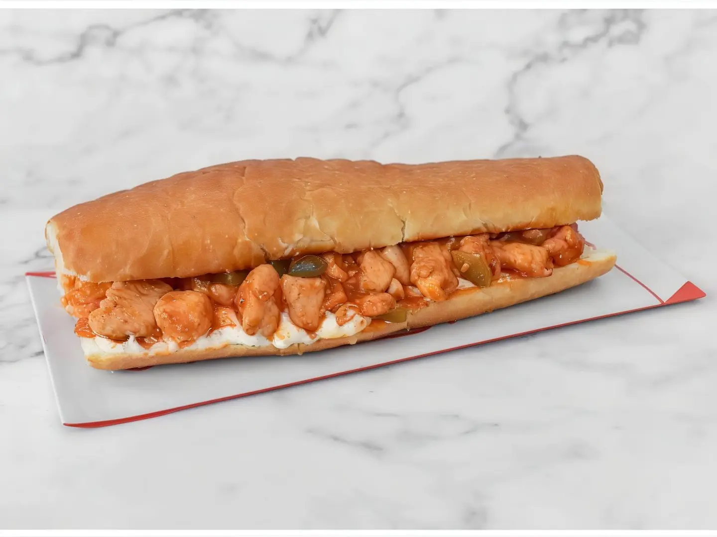 Samoli Chicken Mgalgal Sandwich With Cheese