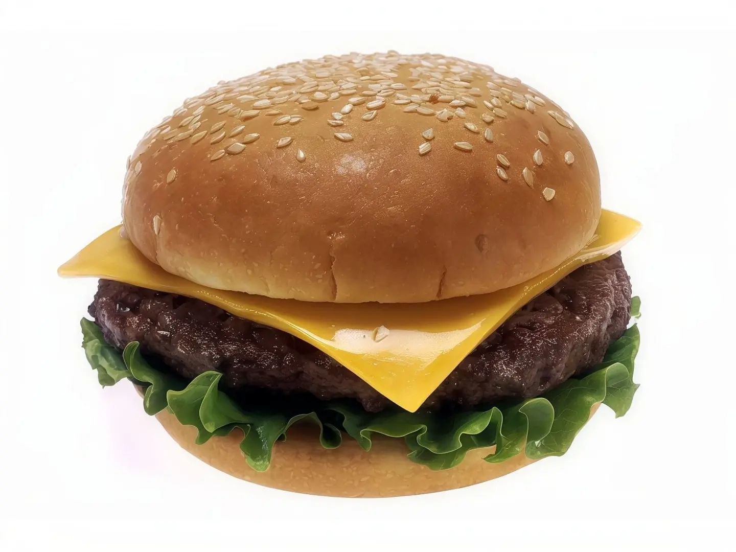 Beef Burger With Cheese