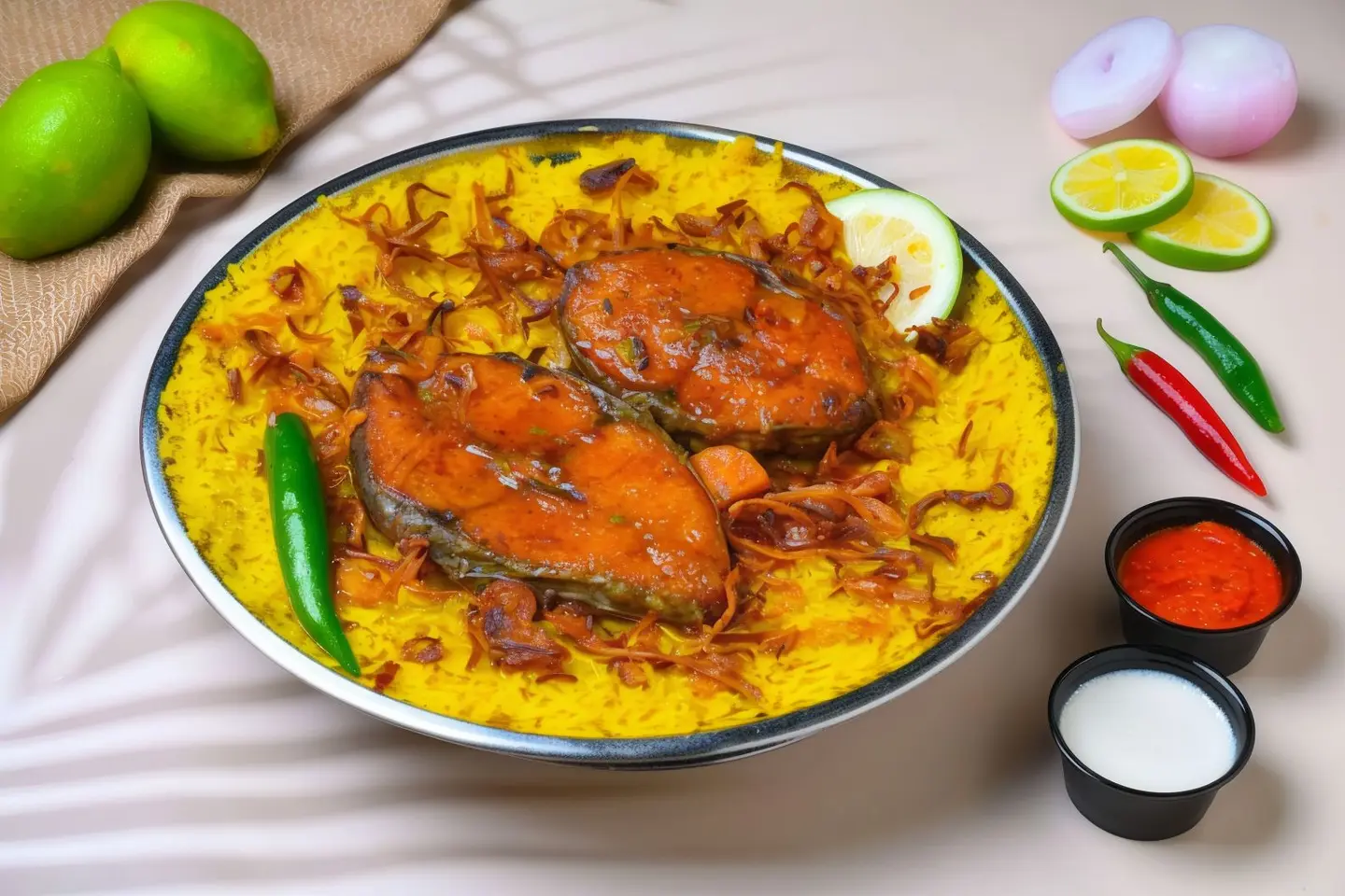 Machboos Kanad Fish Stew In Kuwaiti Style