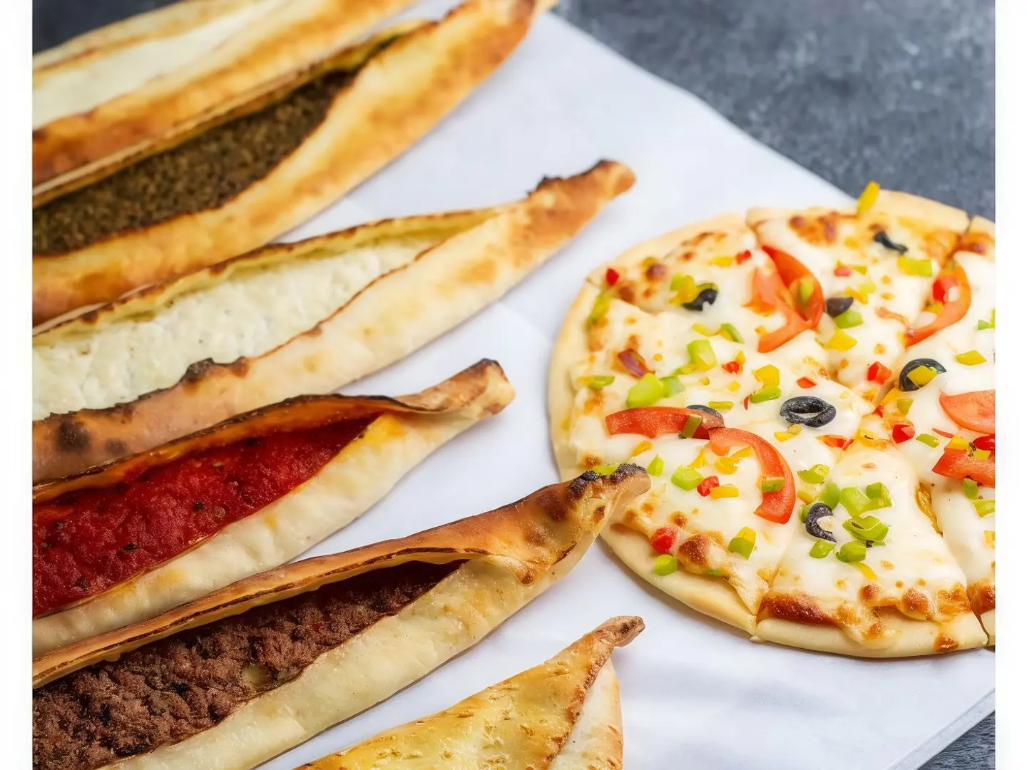 مشكل فطاير وسط