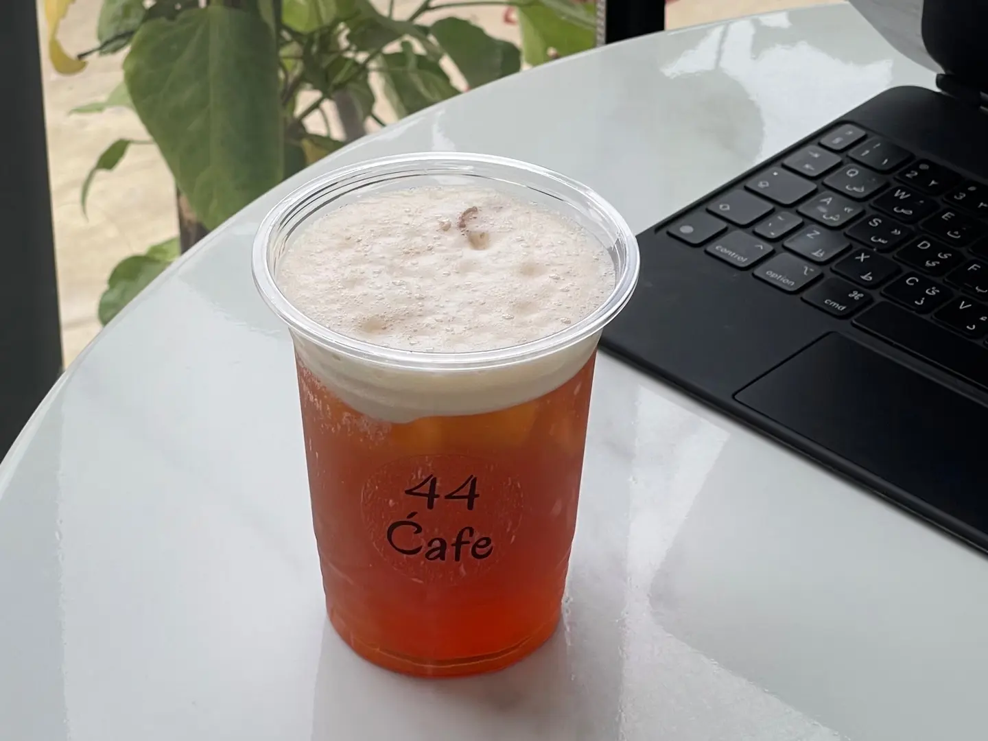 Iced Peach Tea