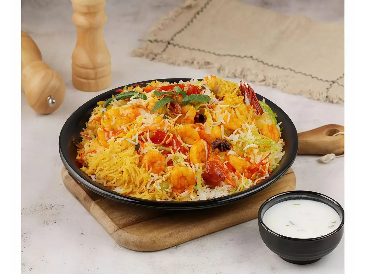 Shrimp Biryani