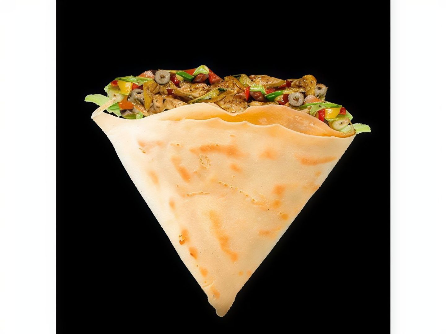 Chicken Fajita Crepe