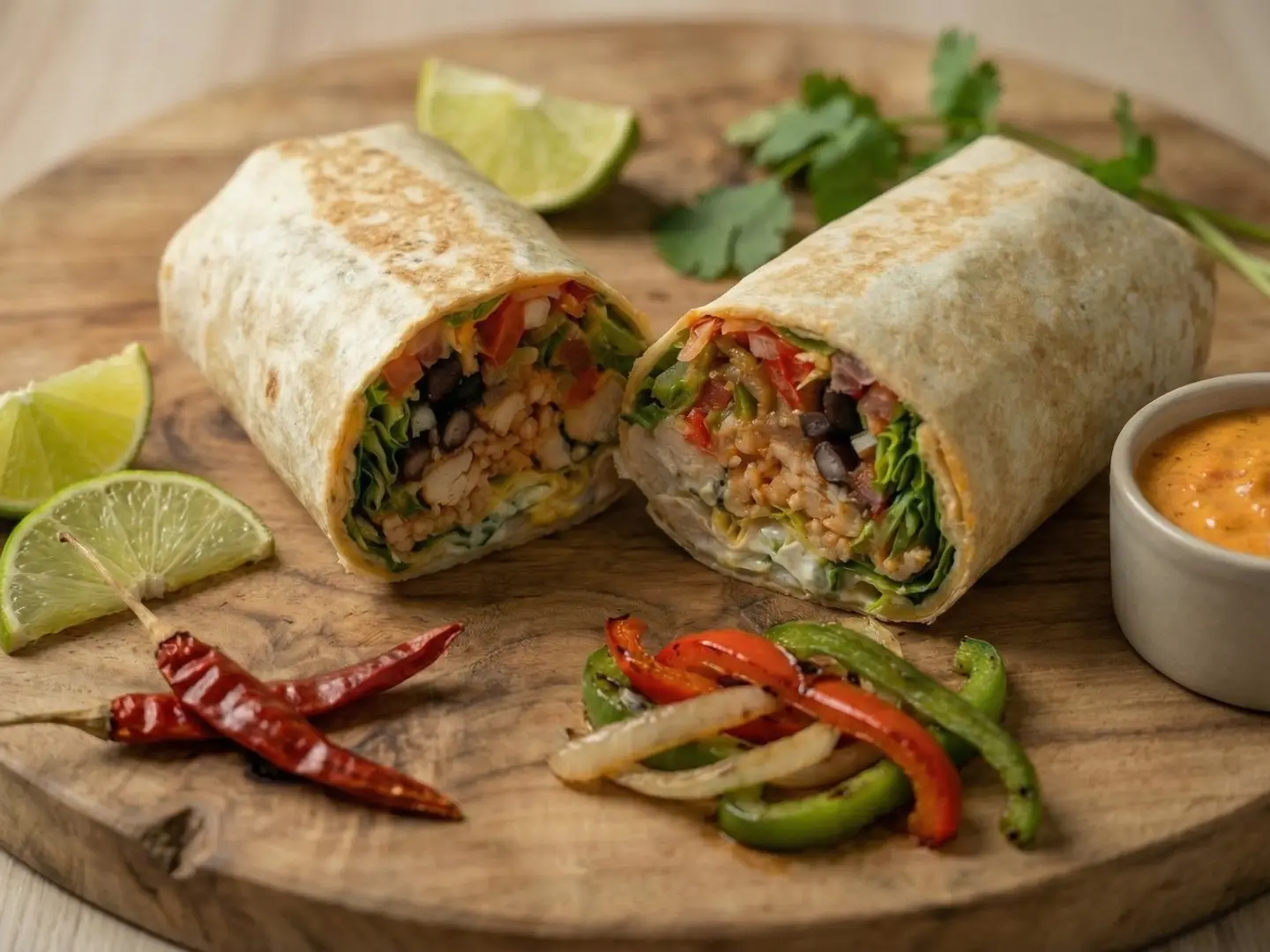Vegetarian Burrito - Vegetarian Burrito