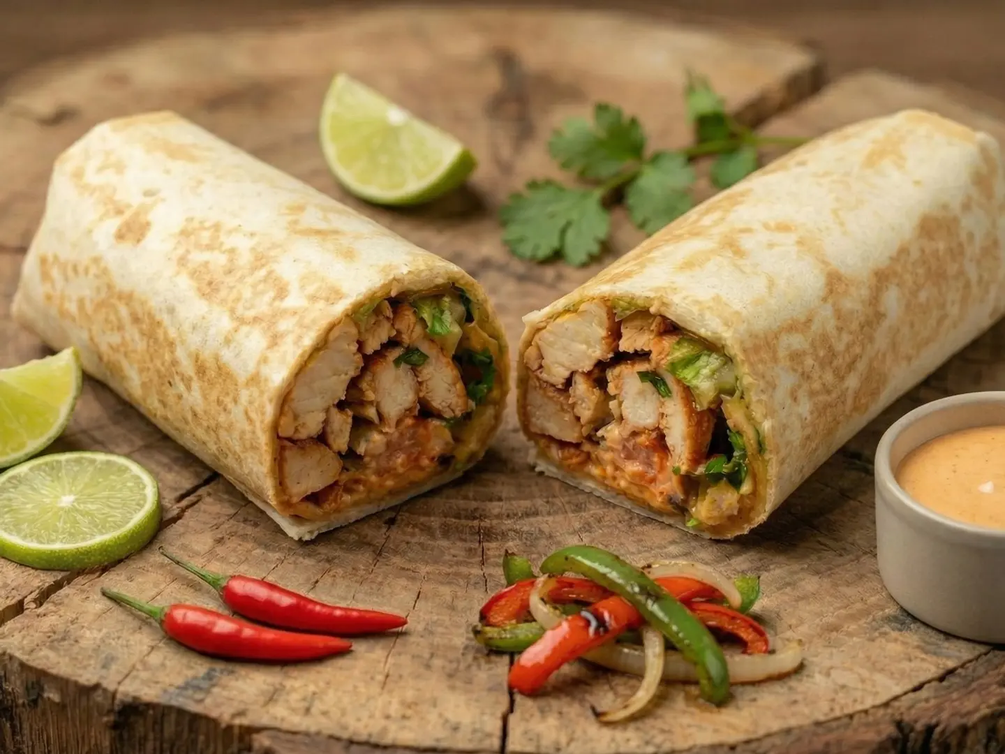 Grilled Chicken Tortilla Wrap